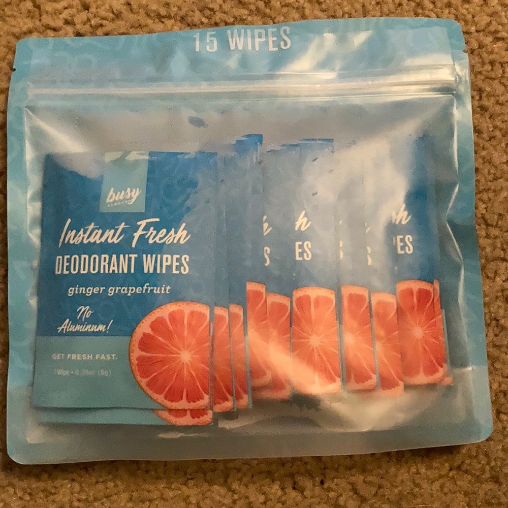 Busy Beauty deodorant wipes